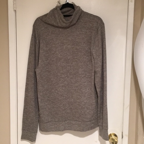 Express plush jersey funnel neck sweatshirt sz M - Picture 2 of 2